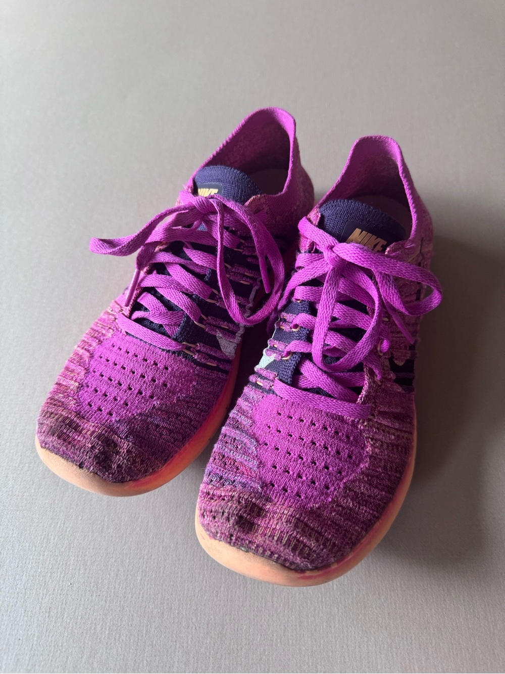 Nike Kid’s Flyknit Trainers - Magenta